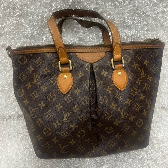 Louis Vuitton Tote Bag Palermo PM Brown Monogram - Picture 1 of 16